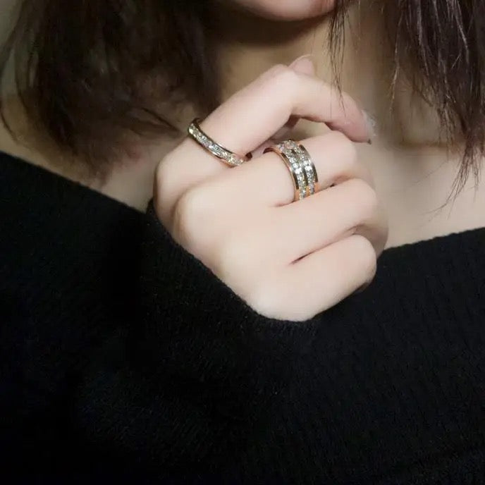 Stainless Steel Double Ring