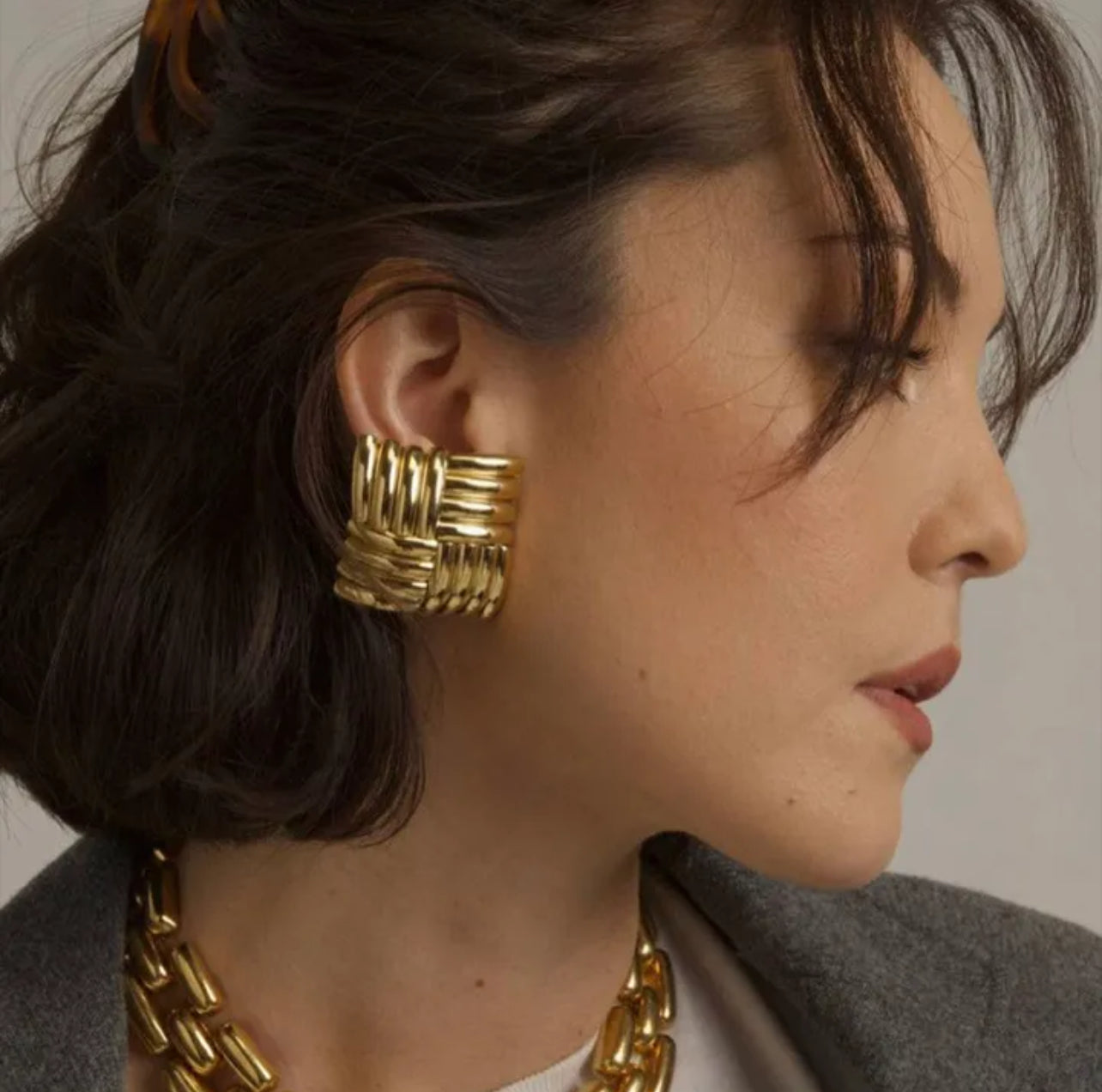 Gorgeous Geometric Stud Earrings