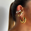 New Moon Earrings - Gold