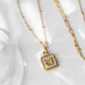 Butterfly Shell Pendant Necklace