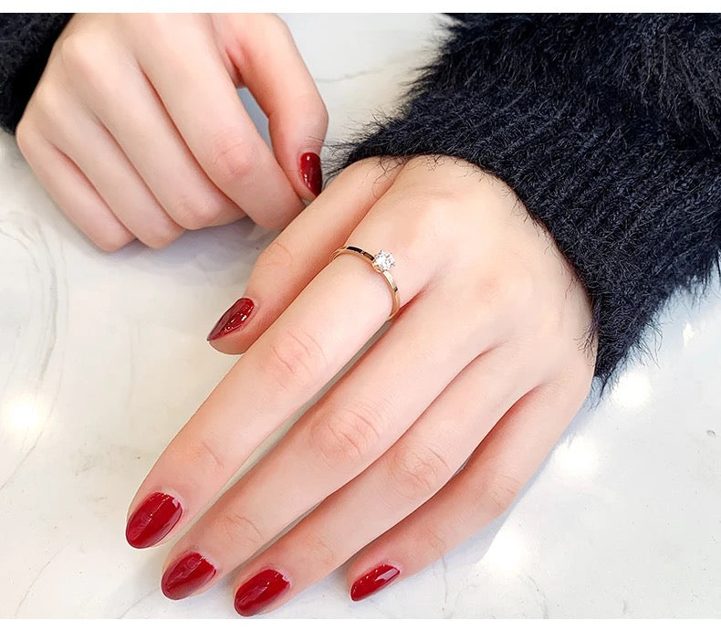Dainty Promise Ring