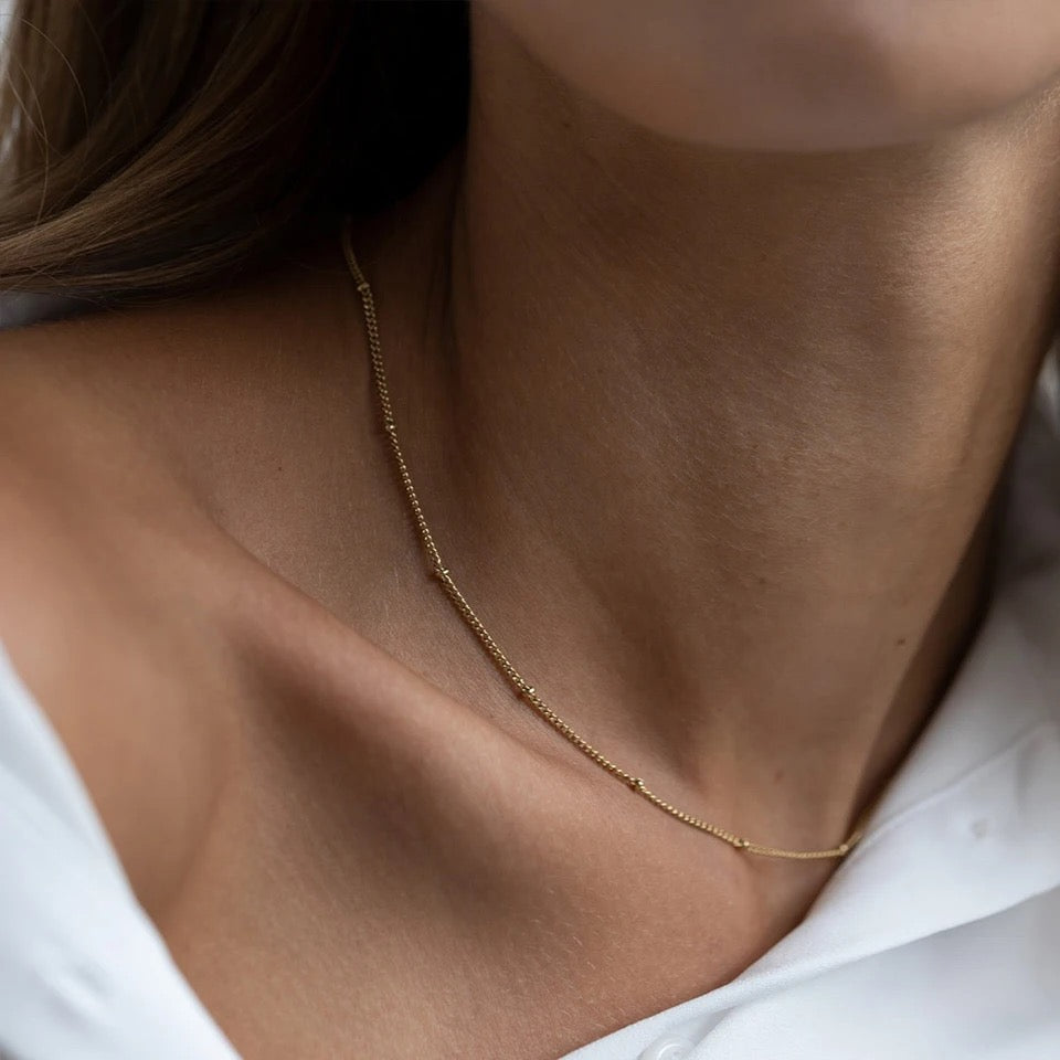 Gold Knot Necklace