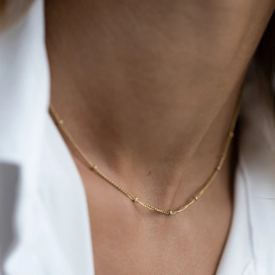 Gold Knot Necklace