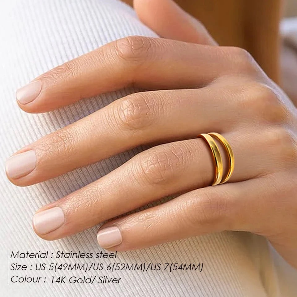Double Open Ring