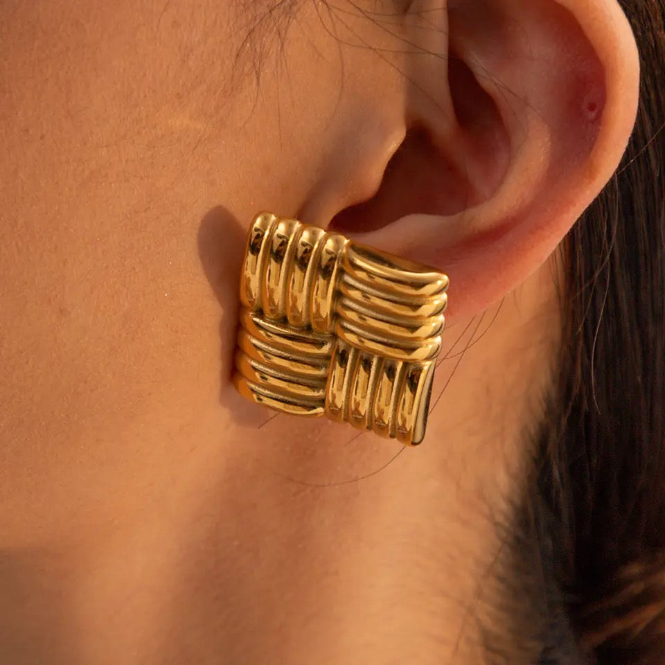 Gorgeous Geometric Stud Earrings